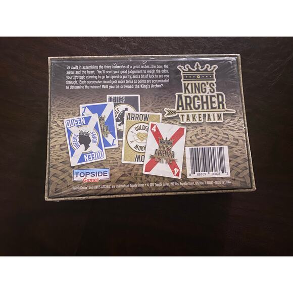 NIB Sealed King's Archer Take Aim Card‎ Game Topside Ages 8+ 2-4 Player - Picture 2 of 3